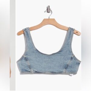 Good American Crop Bra Top